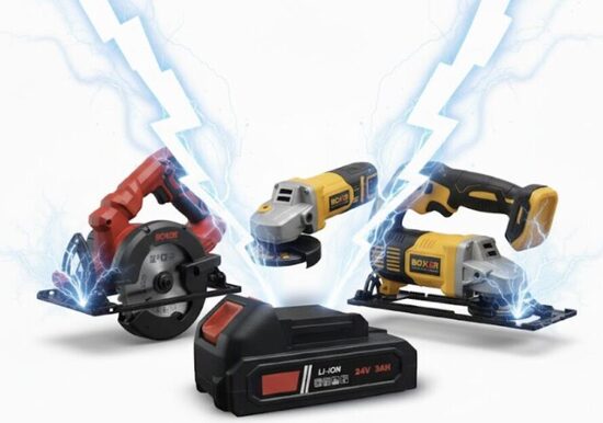 Baterija skirta pakrauti akumuliatorinius įrankius, 24 V